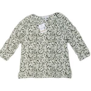 Emily Daniels Petite PS Botanical Print Petite Small Velvet Swirl